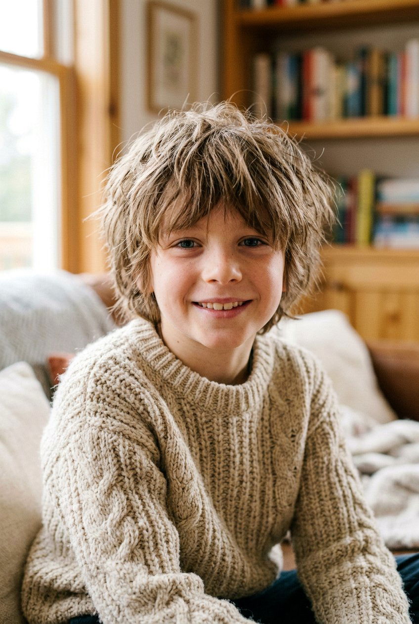 Shaggy Mop Top for Boys - 20 picture day haircut for boys - 20 picture day haircut for boys