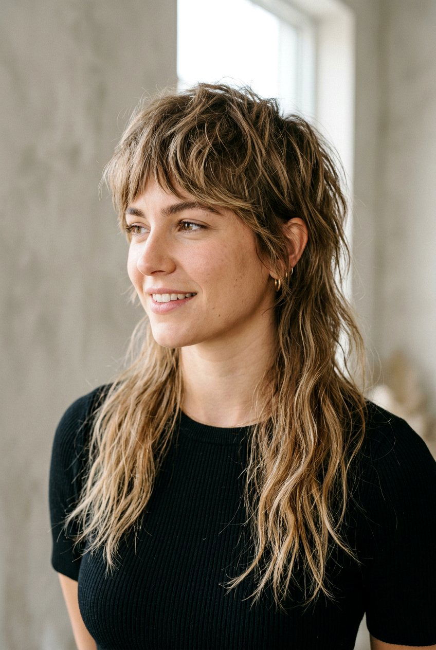 Shaggy Mullet - 20 japanese hairstyles for women - 20 japanese hairstyles for women