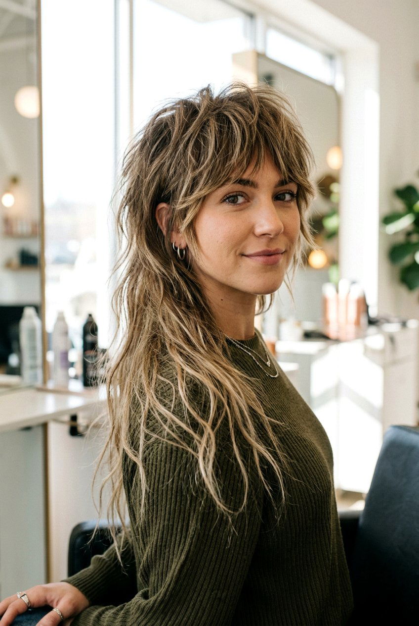 Shaggy Mullet - 20 new haircut trends for women - 20 new haircut trends for women