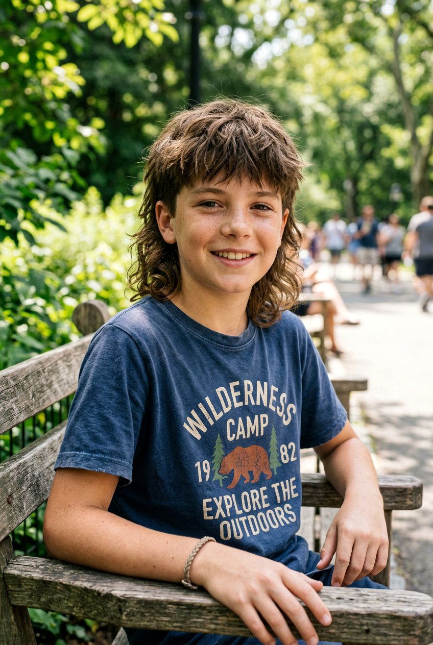 Shaggy Mullet - 20 boys haircut ideas for fluffy hair - 20 boys haircut ideas for fluffy hair