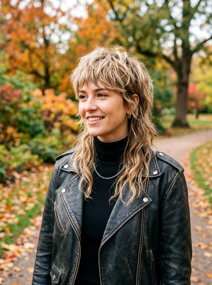 Shaggy Mullet Haircut - 20 trendy haircut for college girls 2026 - 20 trendy haircut for college girls 2026