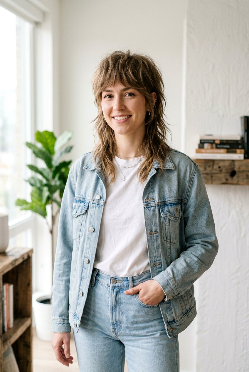 Shaggy Mullet Haircut For Thin Hair - 20 mullet haircut for fine hair women - 20 mullet haircut for fine hair women