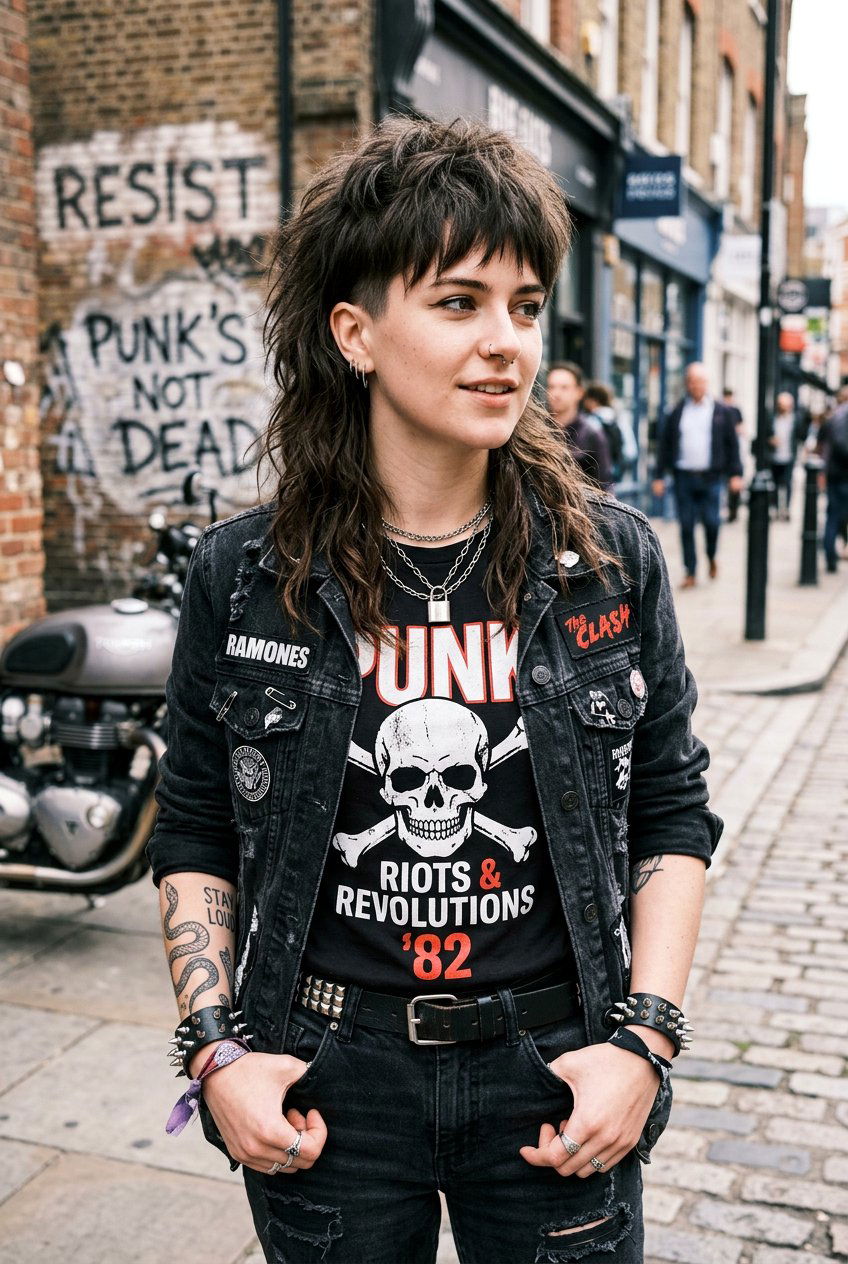 Shaggy Mullet Variation - 20 grunge shag hairstyle women - 20 grunge shag hairstyle women