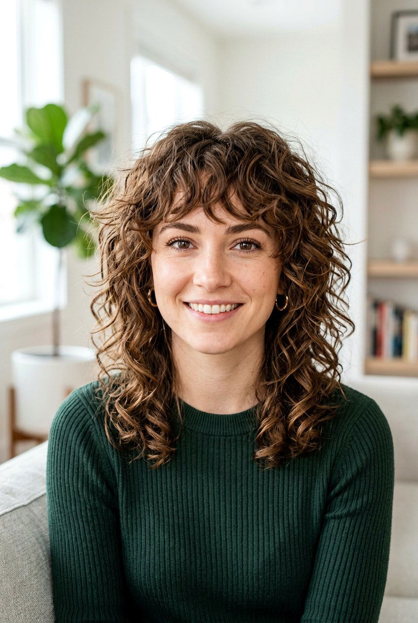 Shaggy Perm Medium Hair - 20 curly perm for medium hair - 20 curly perm for medium hair