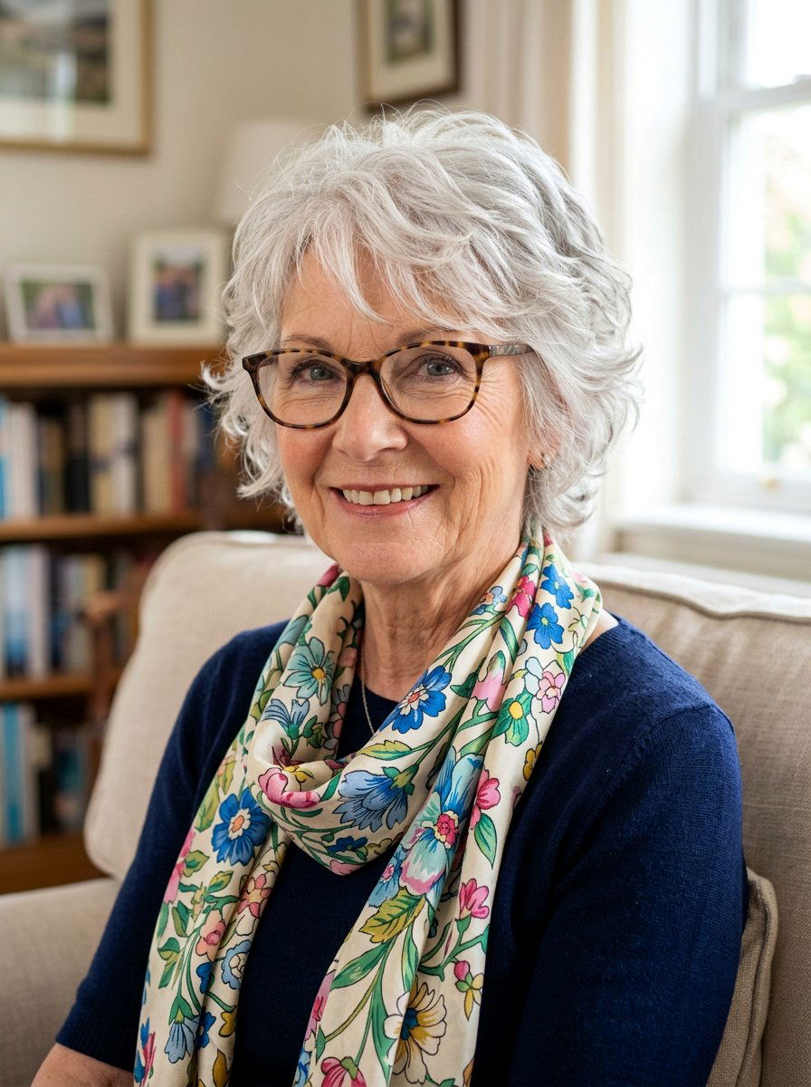 Shaggy Pixie Cut - 20 pixie cut for women over 70 with glasses - 20 pixie cut for women over 70 with glasses