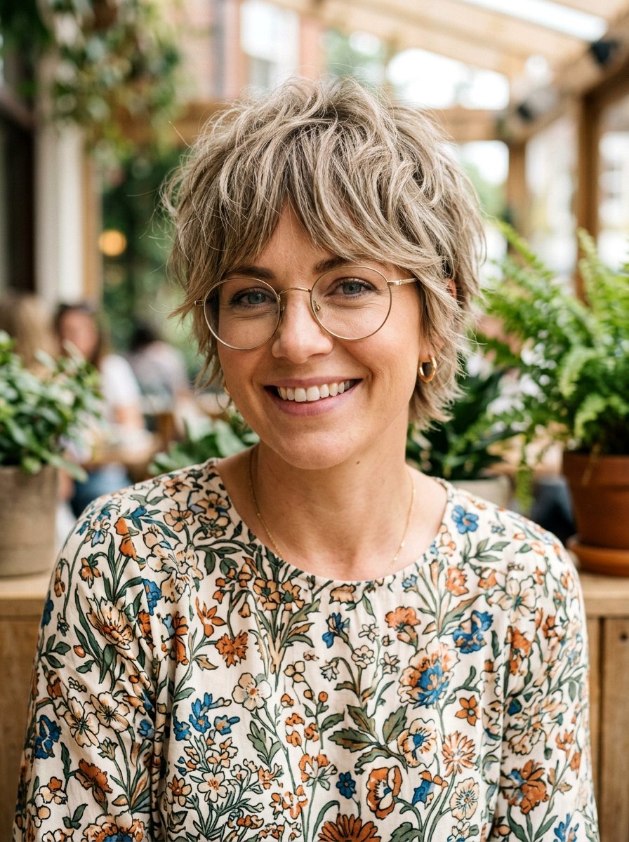 20 Best Short Hairstyles for Women with Glasses and Thin Hair