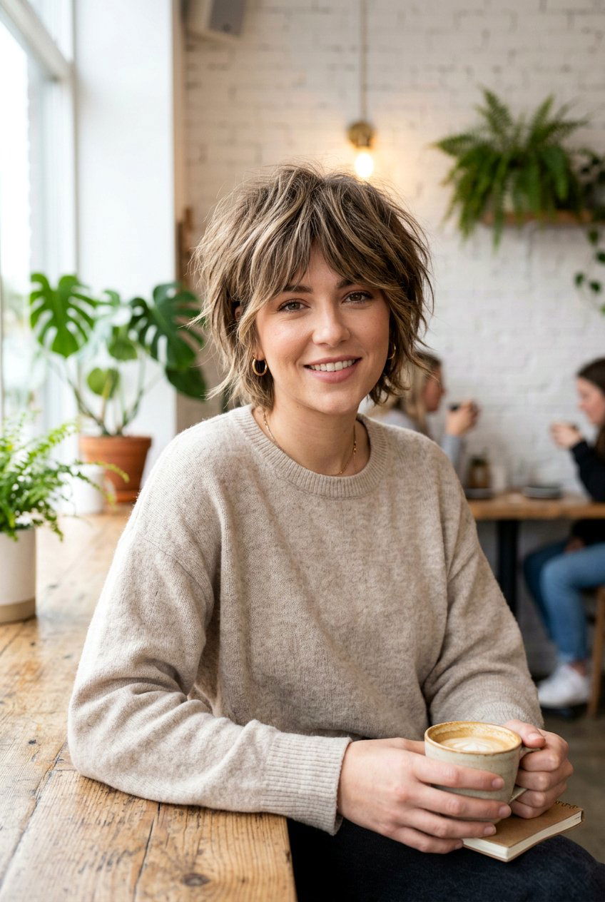 Shaggy Pixie Cut With Long Fringe - 20 pixie cut with long fringe - 20 pixie cut with long fringe