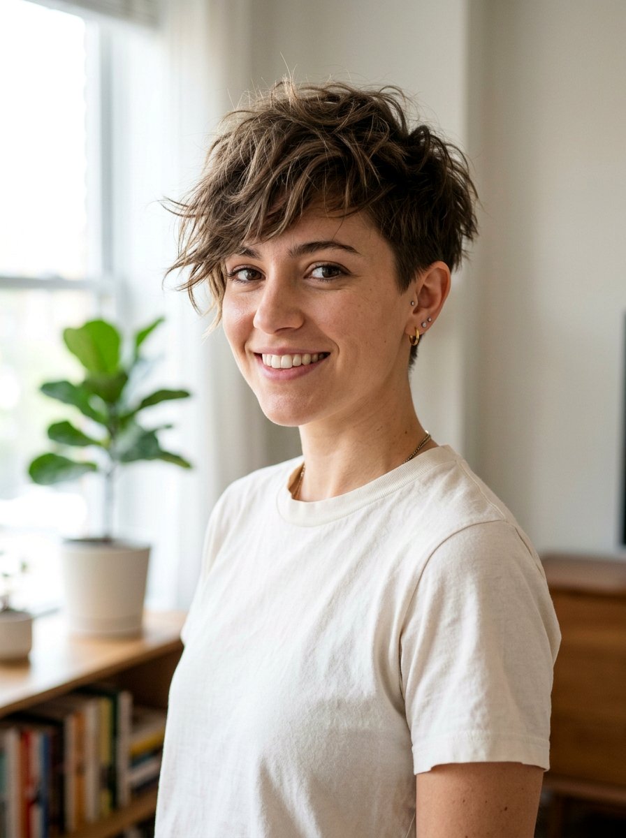 Shaggy Pixie Haircut - 20 haircut to fix grown out shag - 20 haircut to fix grown out shag