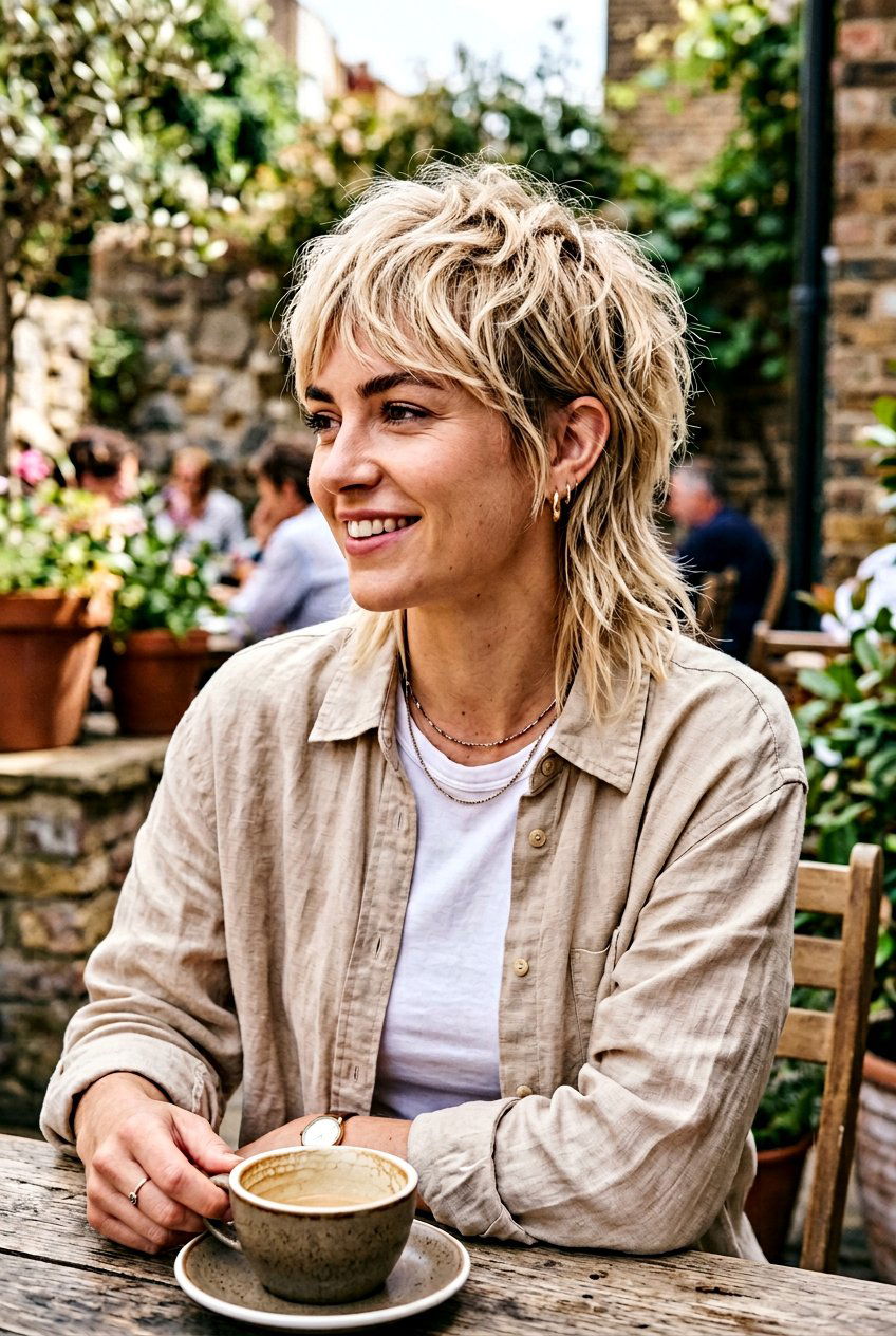 Shaggy Pixie Mullet For Fine Hair - 20 mullet haircut for fine hair women - 20 mullet haircut for fine hair women