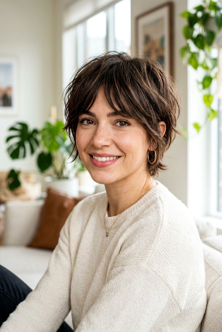 Shaggy Pixie With Long Bangs - 20 pixie with long bangs - 20 pixie with long bangs