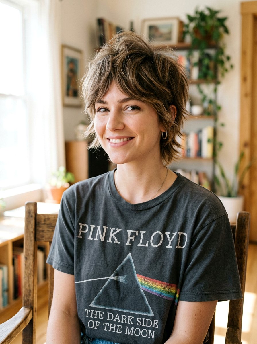 Shaggy Pixie With Volume At Crown - 20 pixie cut with volume at crown - 20 pixie cut with volume at crown