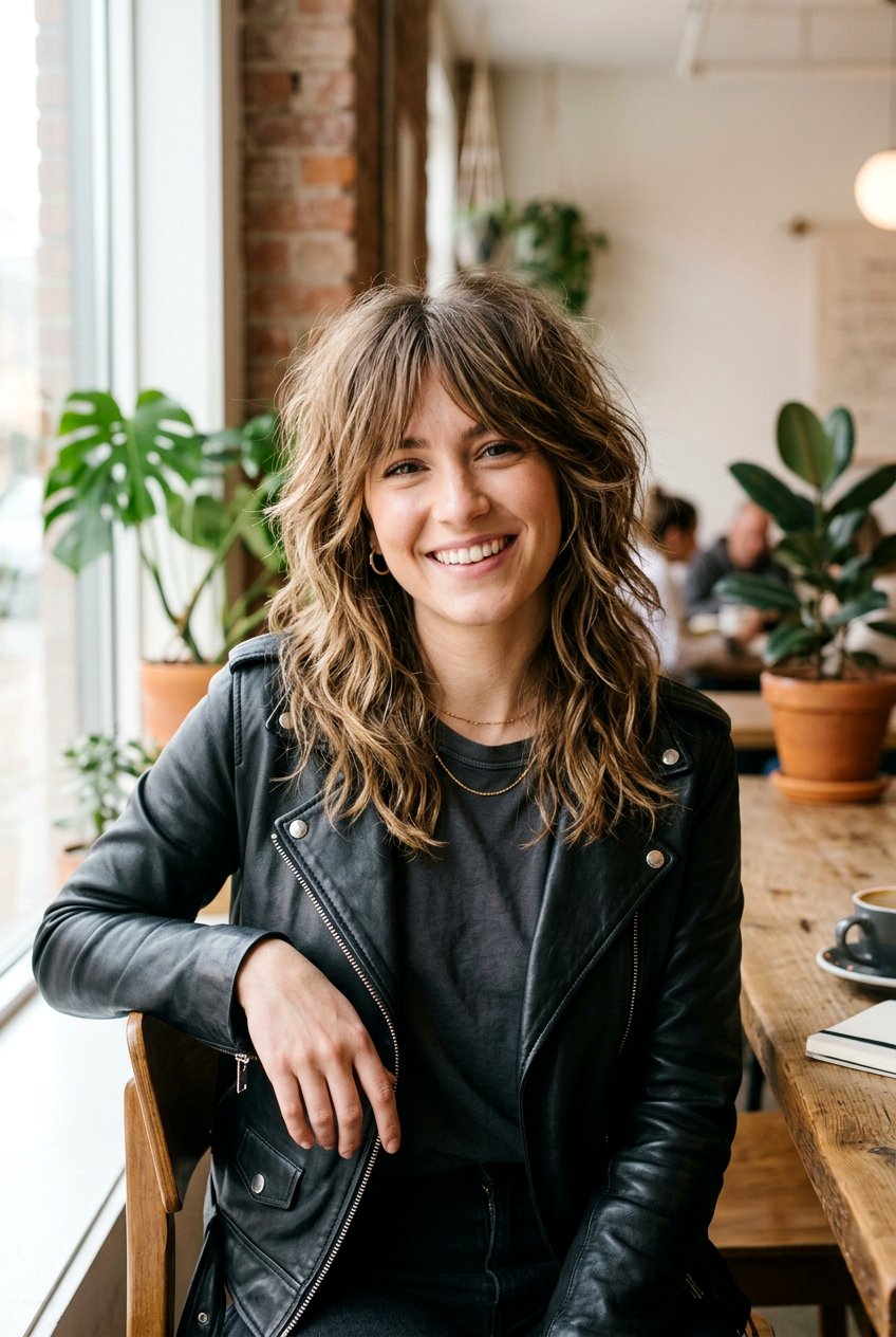 Shaggy Shoulder Cut - 20 shoulder length haircut for moms - 20 shoulder length haircut for moms