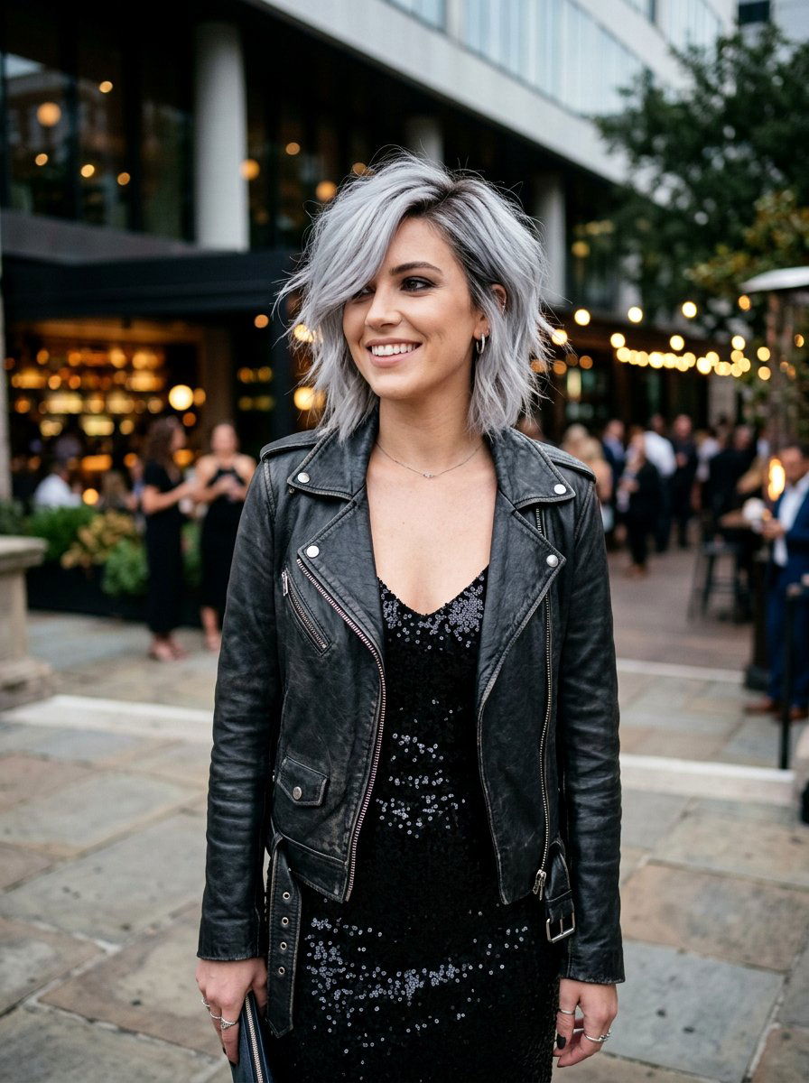 20 Glamorous Red Carpet Bob with Side Part Looks to Copy