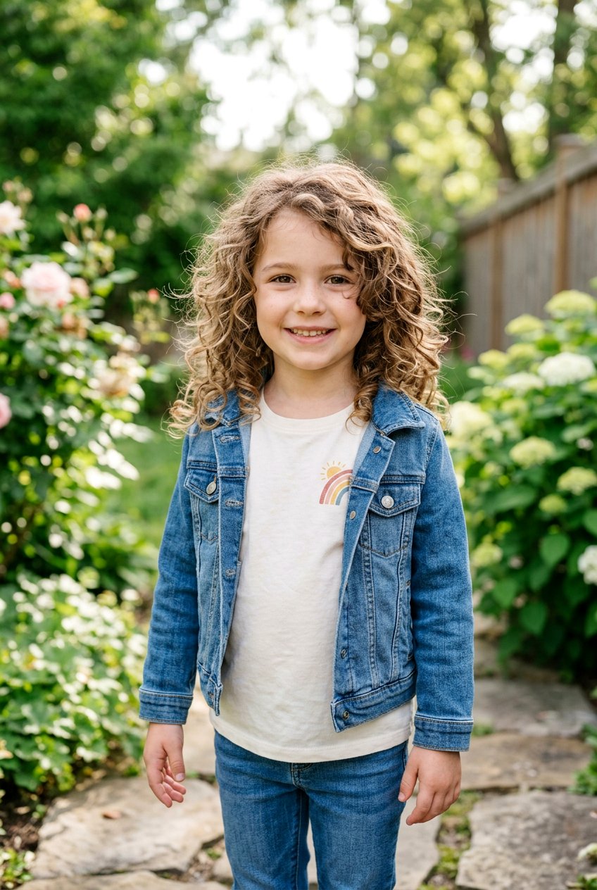 Shaggy Soft Curls - 20 little girls soft curls hairstyle - 20 little girls soft curls hairstyle