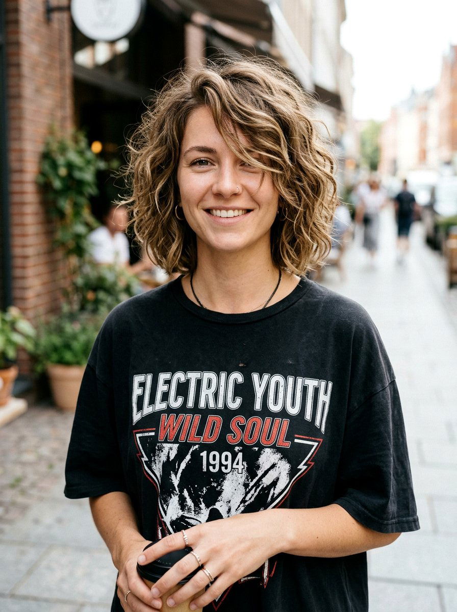 Shaggy Wavy Bob - 20 wavy bob for fine hair women - 20 wavy bob for fine hair women