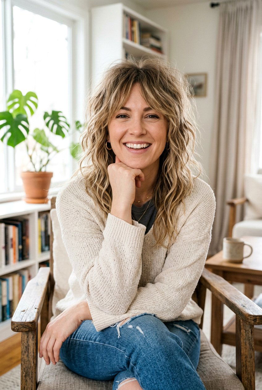 Shaggy Wavy Haircut That Air Dries Easily - 20 air dry wavy haircut for women - 20 air dry wavy haircut for women