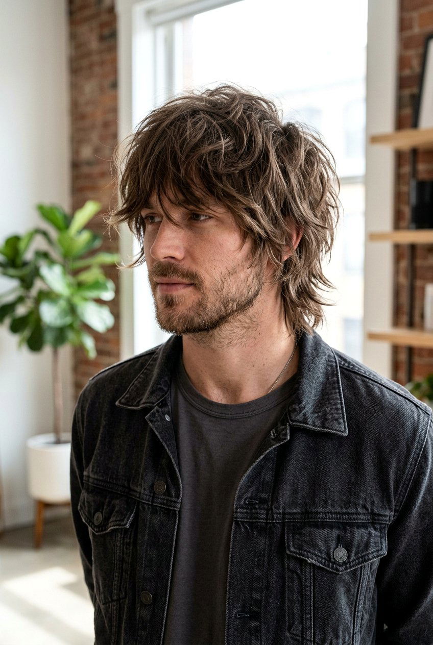 Shaggy Wolf Cut - 20 wolf cut men - 20 wolf cut men