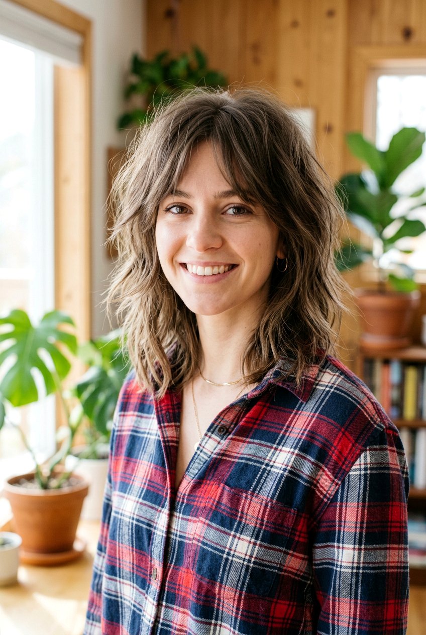 Shaggy collarbone lob - 20 collarbone haircut for fine thin hair - 20 collarbone haircut for fine thin hair