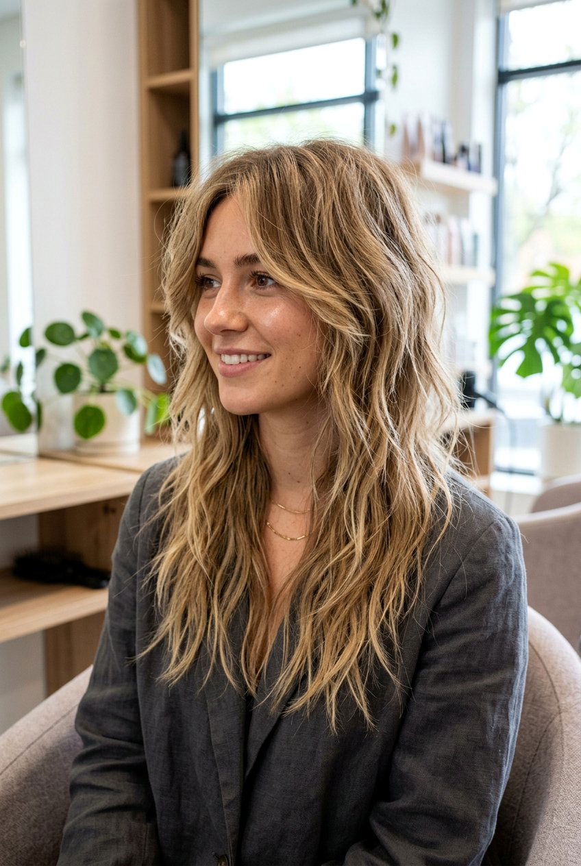 Shaggy long wolf cut - 20 long wolf cut - 20 long wolf cut