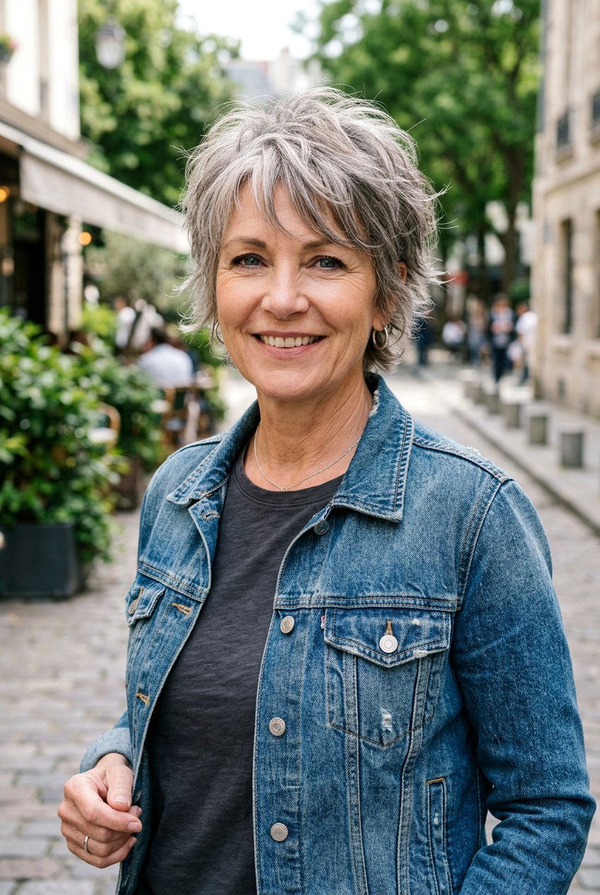 Shaggy pixie cut - 20 modern pixie for women over 50 - 20 modern pixie for women over 50