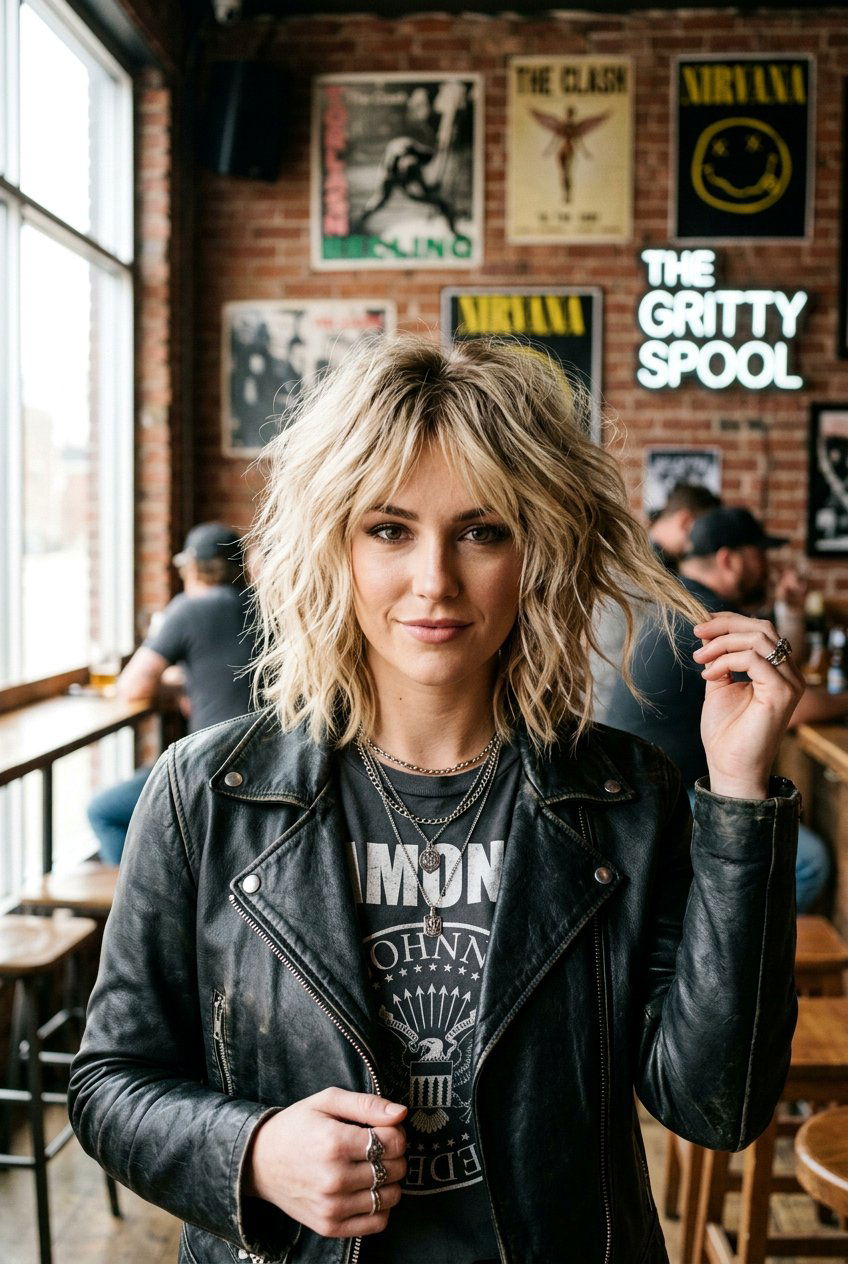 Shaggy shoulder length bob - 20 shoulder length bob haircuts - 20 shoulder length bob haircuts