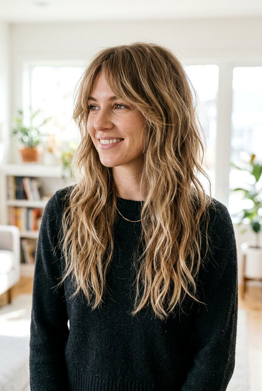 Shaggy step cut long hair - 20 step cut for long hair - 20 step cut for long hair