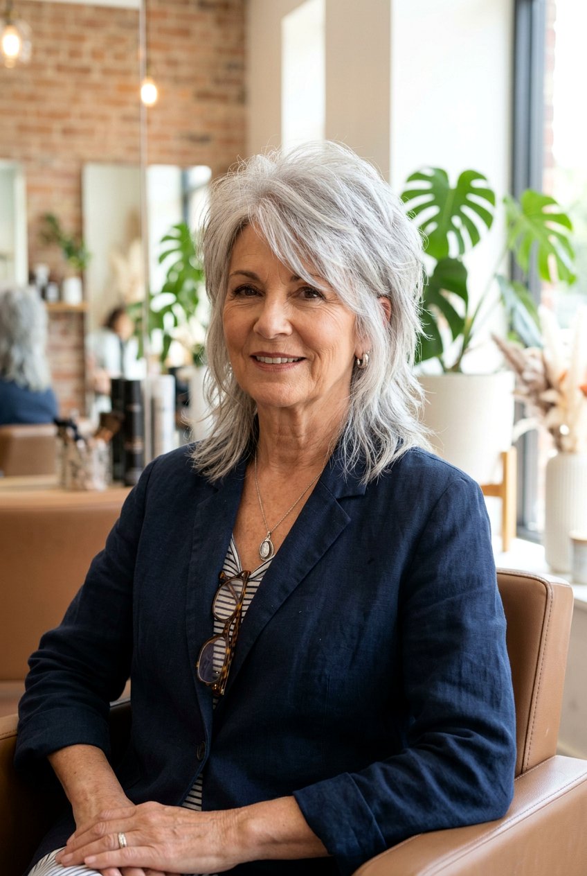 Shaggy wolf cut - 20 shag haircuts for older women - 20 shag haircuts for older women