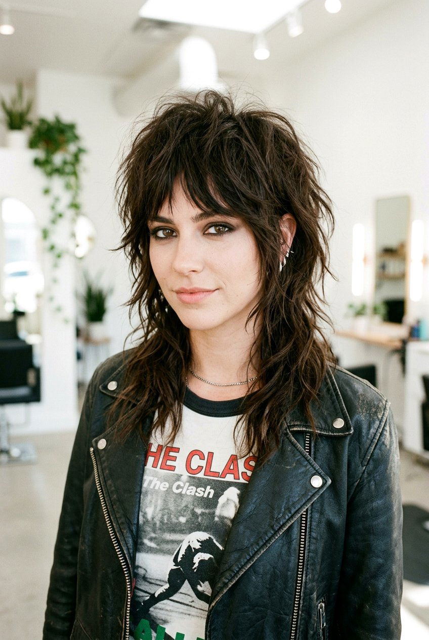 Shaggy wolf cut - 20 wolf cut for women - 20 wolf cut for women