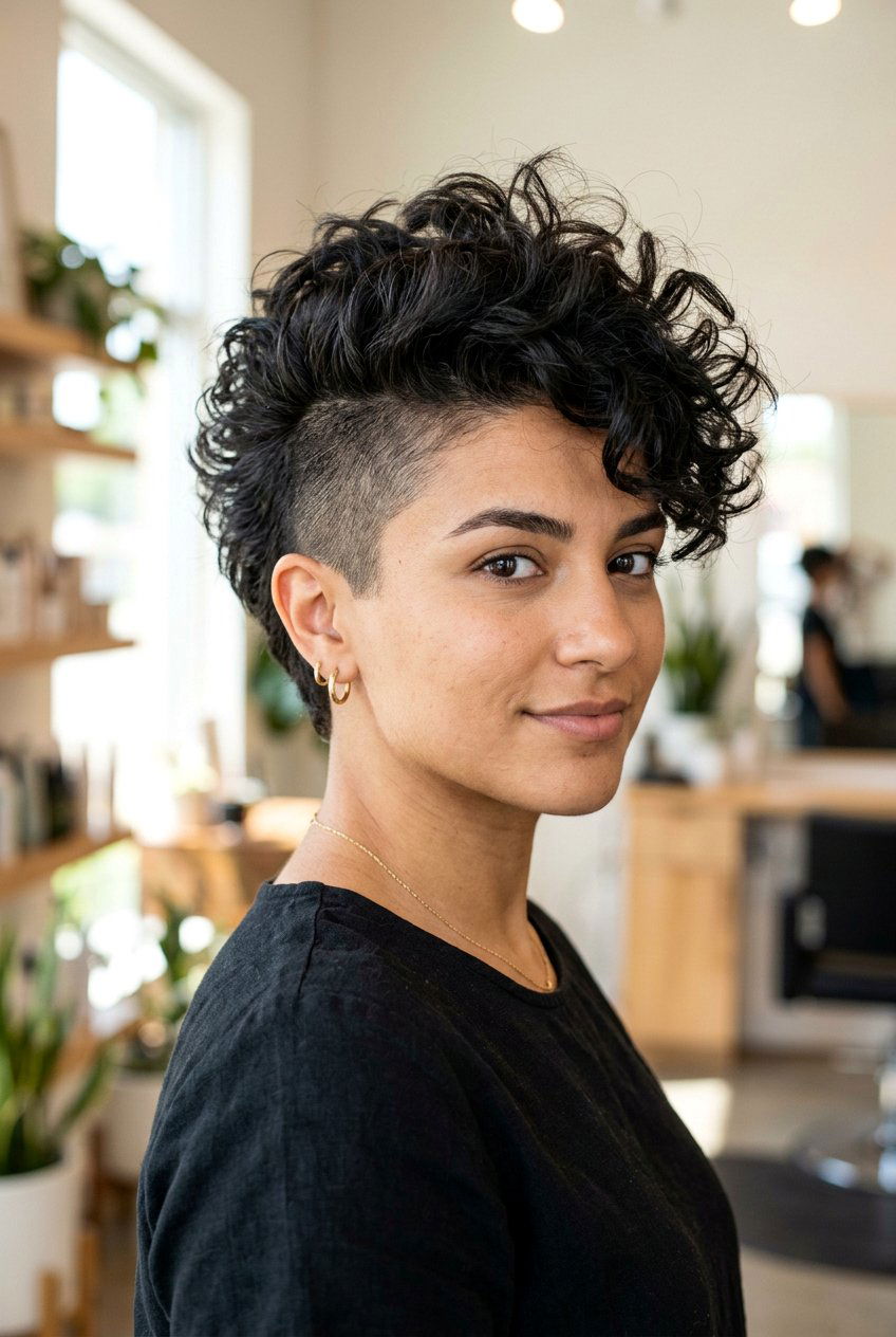 Shaved Sides For Thick Hair - 20 short hairstyles for thick hair - 20 short hairstyles for thick hair
