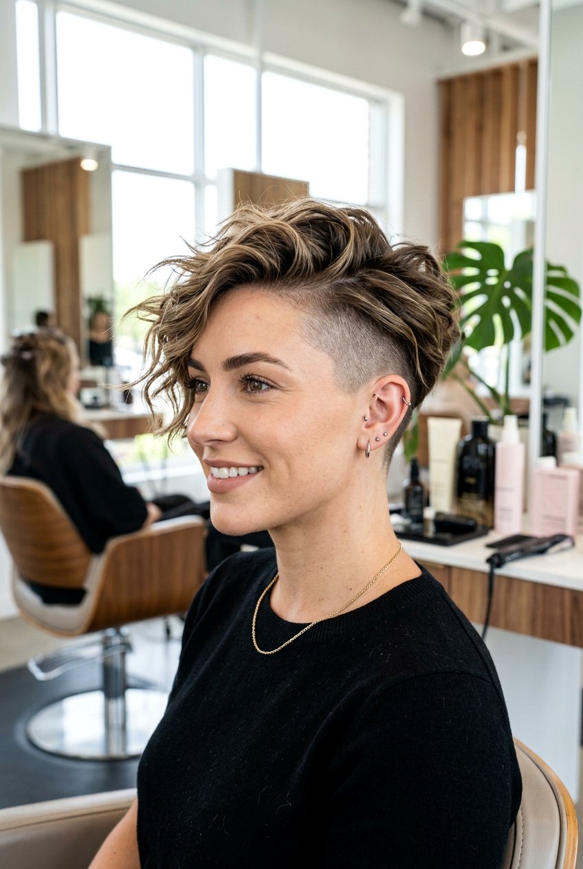 Shaved side tapered pixie cut - 20 tapered pixie cut - 20 tapered pixie cut