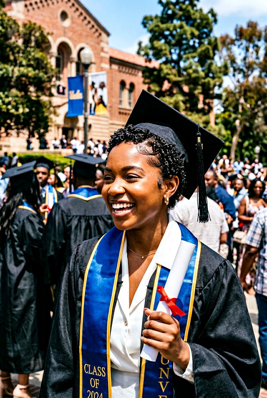 Shingled TWA Natural Hair - 20 black women graduation natural hairstyles - 20 black women graduation natural hairstyles