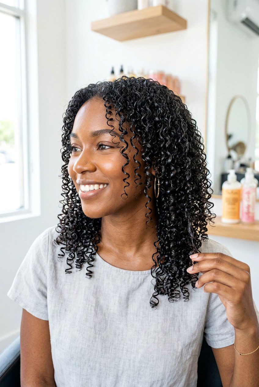 Shingling Method - 20 natural hairstyles for black women - 20 natural hairstyles for black women