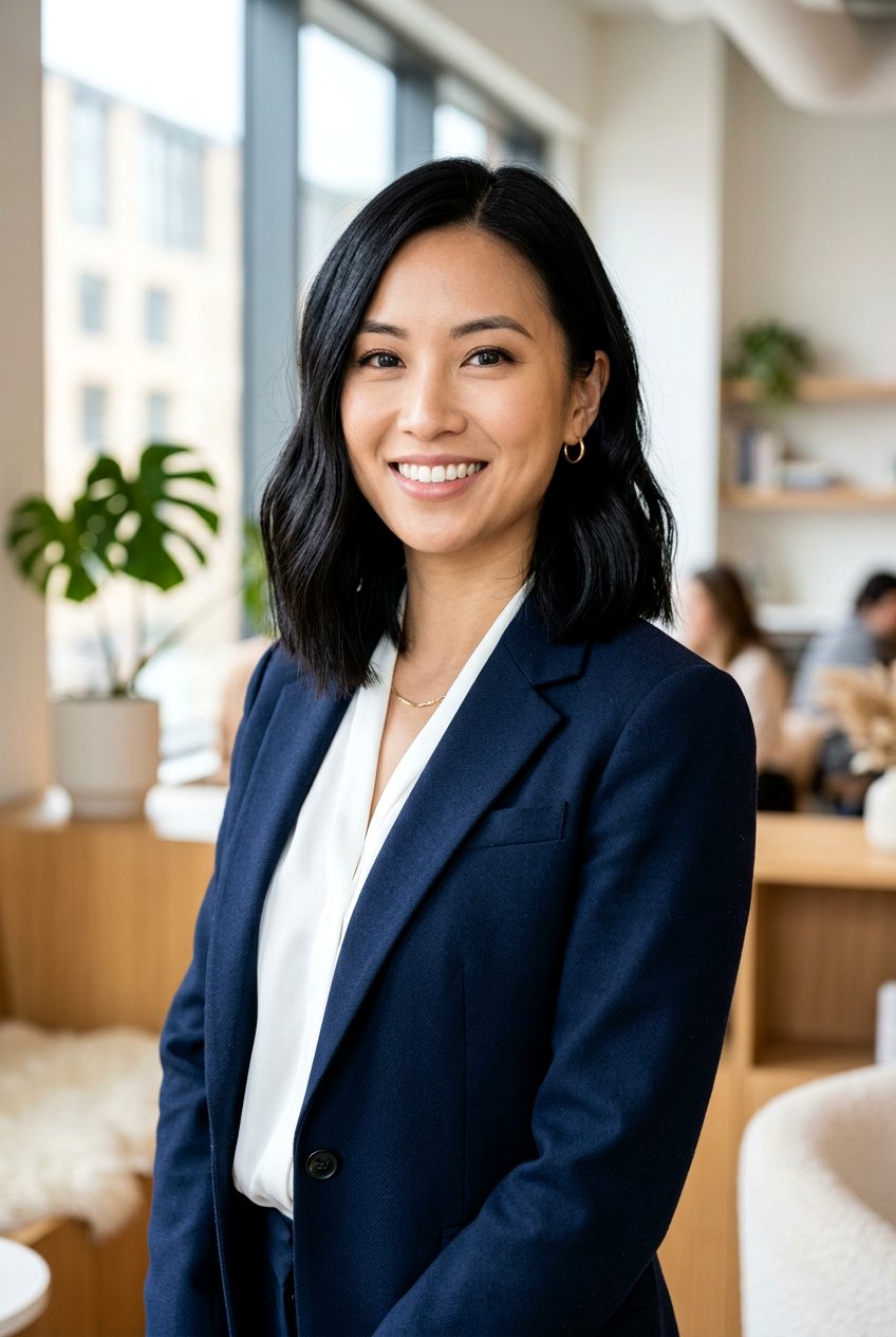 Shiny Black Lob Haircut - 20 shiny black hair color - 20 shiny black hair color