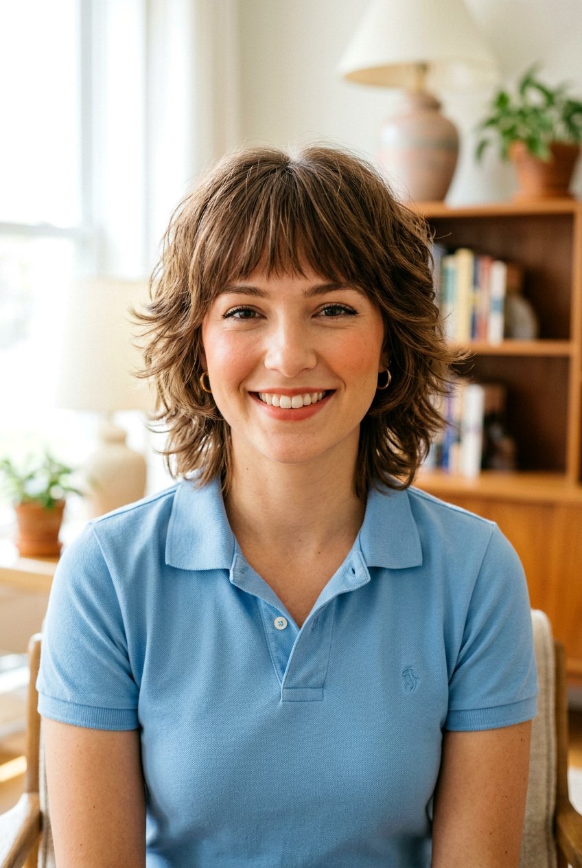 Short 80s Shag For Oval Faces - 20 80s short shag haircut - 20 80s short shag haircut