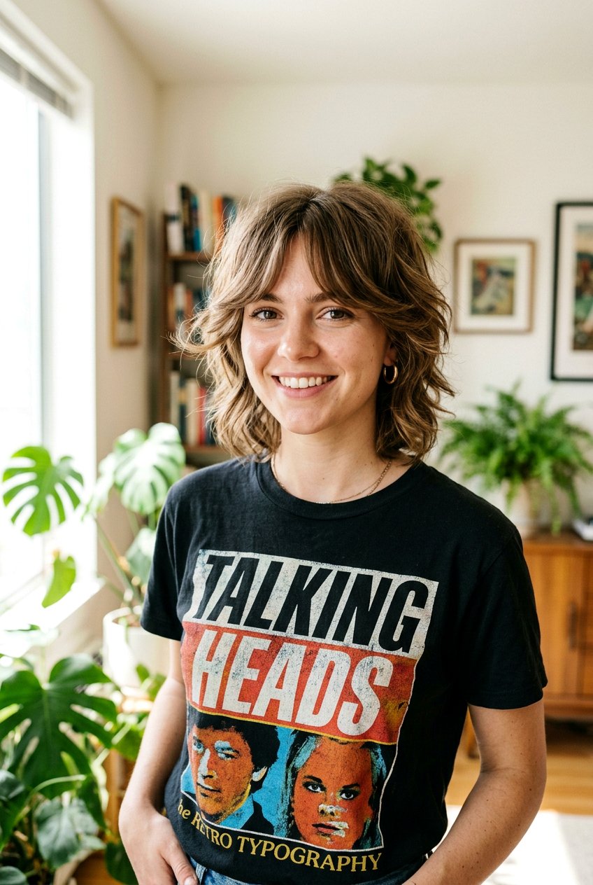 Short 80s Shag Haircut With Curtain Bangs - 20 80s short shag haircut - 20 80s short shag haircut