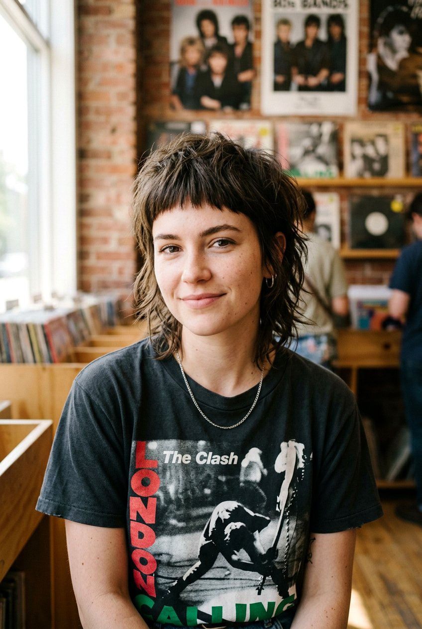 Short 80s Shag With Micro Bangs - 20 80s short shag haircut - 20 80s short shag haircut