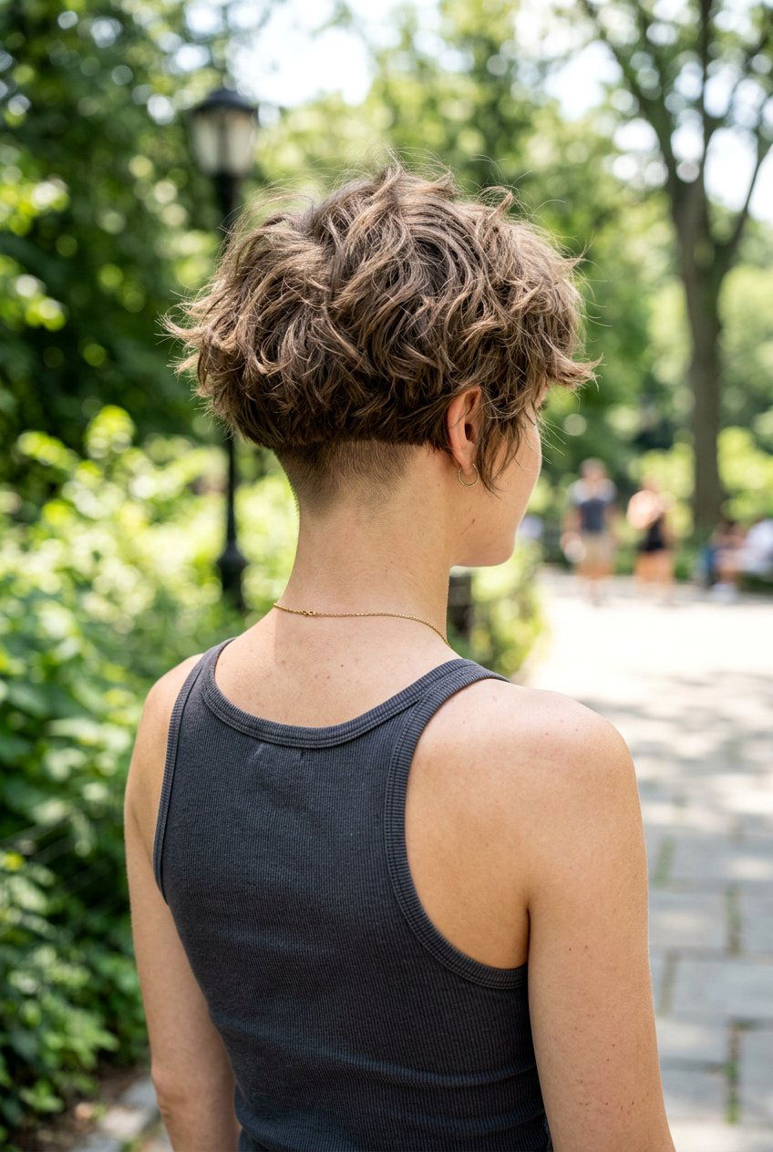 Short 80s Shag With Shaved Nape - 20 80s short shag haircut - 20 80s short shag haircut