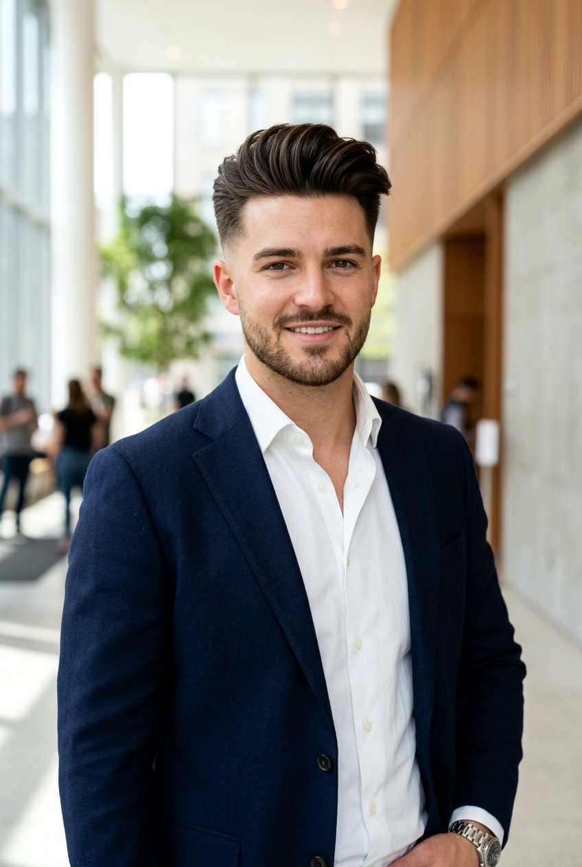 Short Back And Sides With Volume Haircut For Long Face - 20 men haircut ideas for long face - 20 men haircut ideas for long face