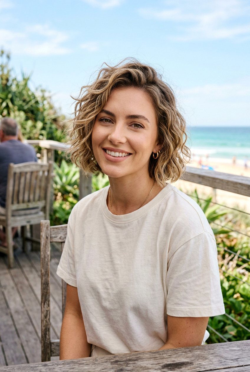 Short Beach Wave Perm Hair - 20 perms for short hair - 20 perms for short hair