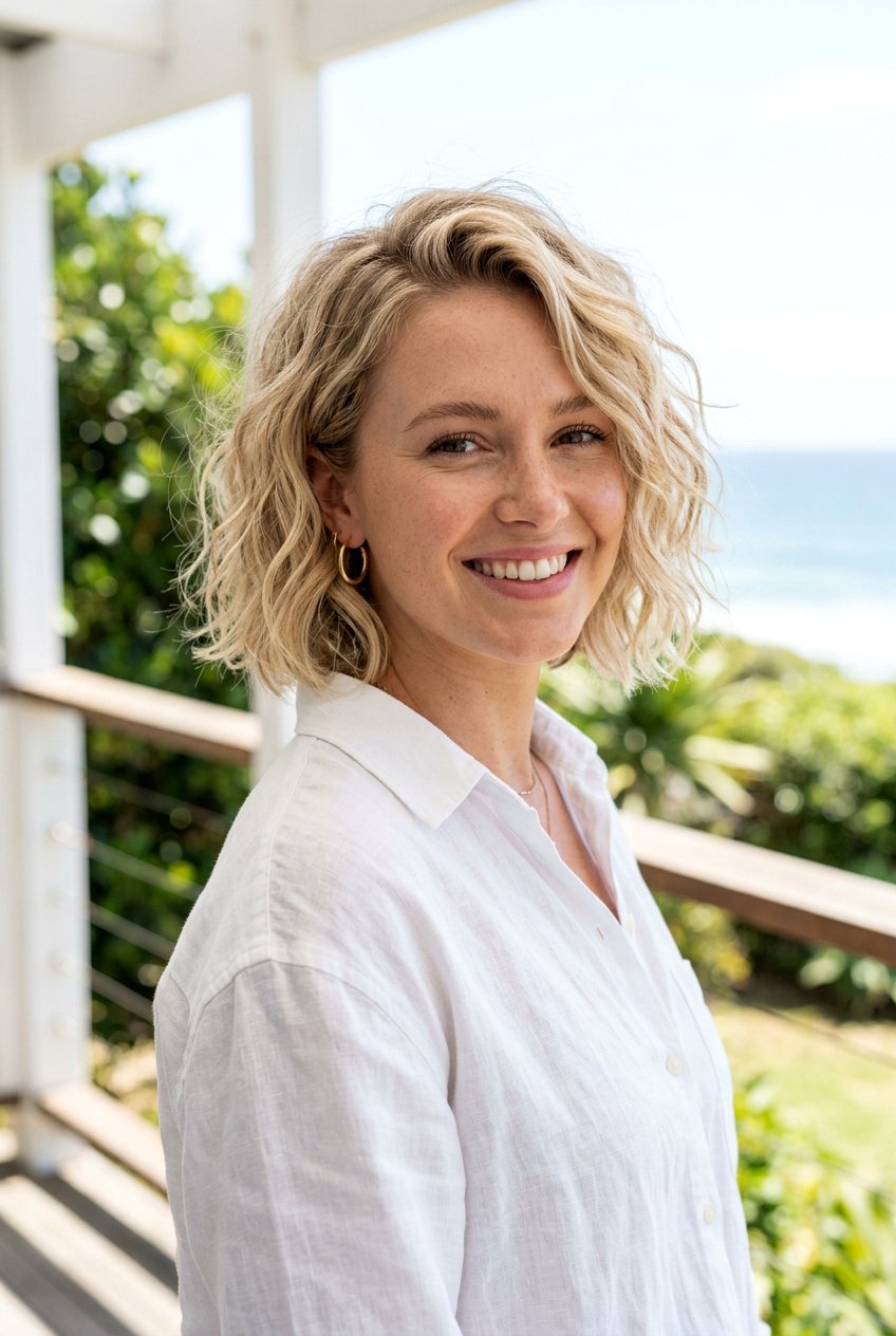 Short Beach Wave Perm - 20 beach wave perm - 20 beach wave perm