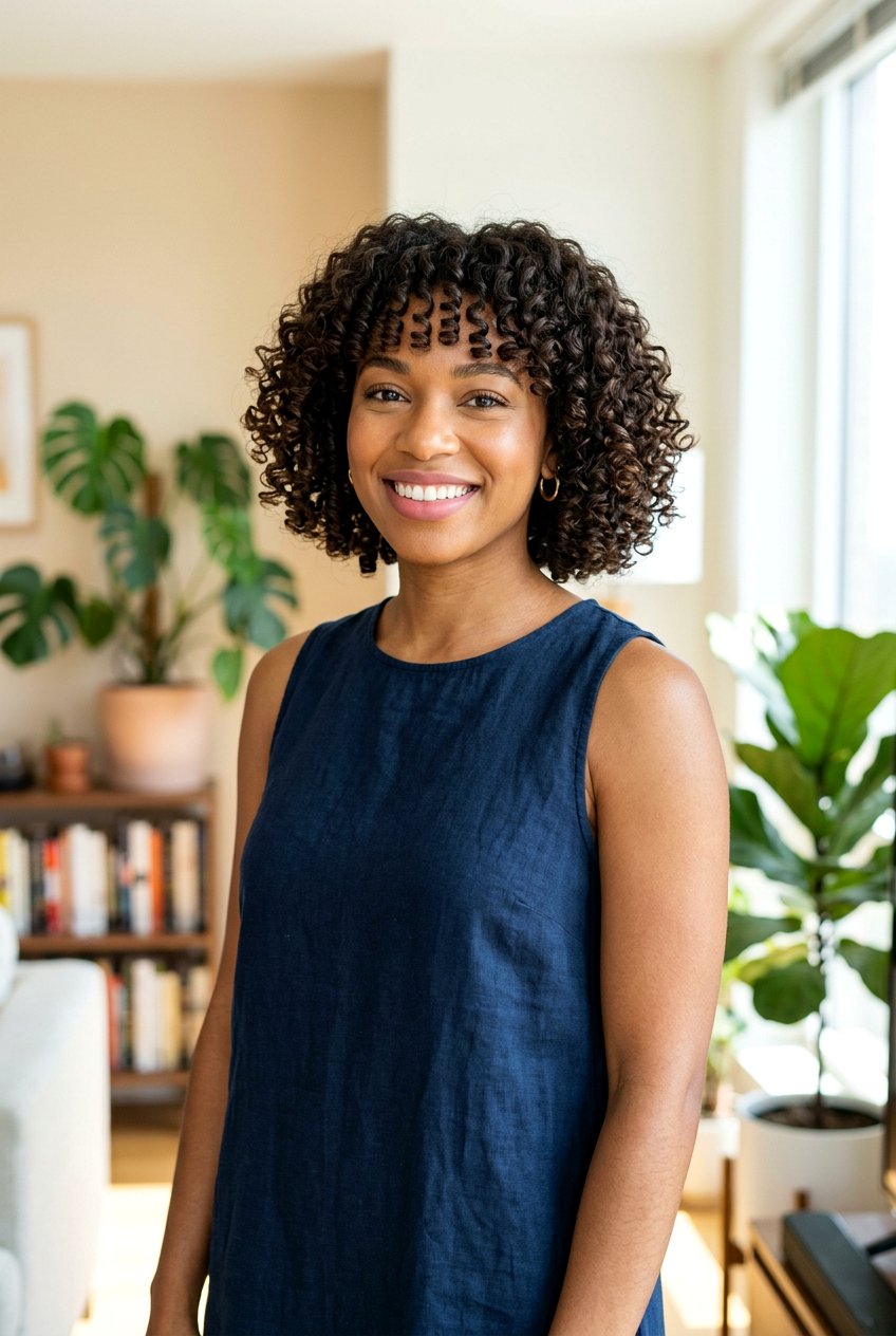 Short Blunt Bob With Curly Bangs - 20 short blunt bob with bangs - 20 short blunt bob with bangs