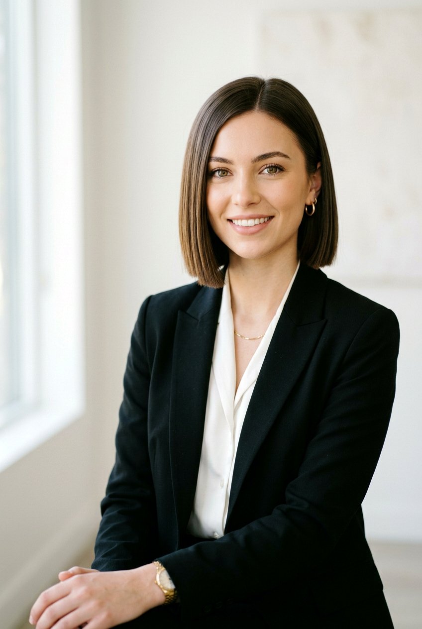 Short Blunt Cut Bob Haircut - 20 short professional hairstyles for women - 20 short professional hairstyles for women