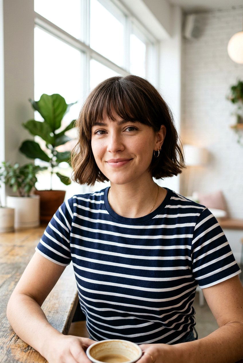 Short Blunt French Bob With Bangs - 20 short blunt bob with bangs - 20 short blunt bob with bangs