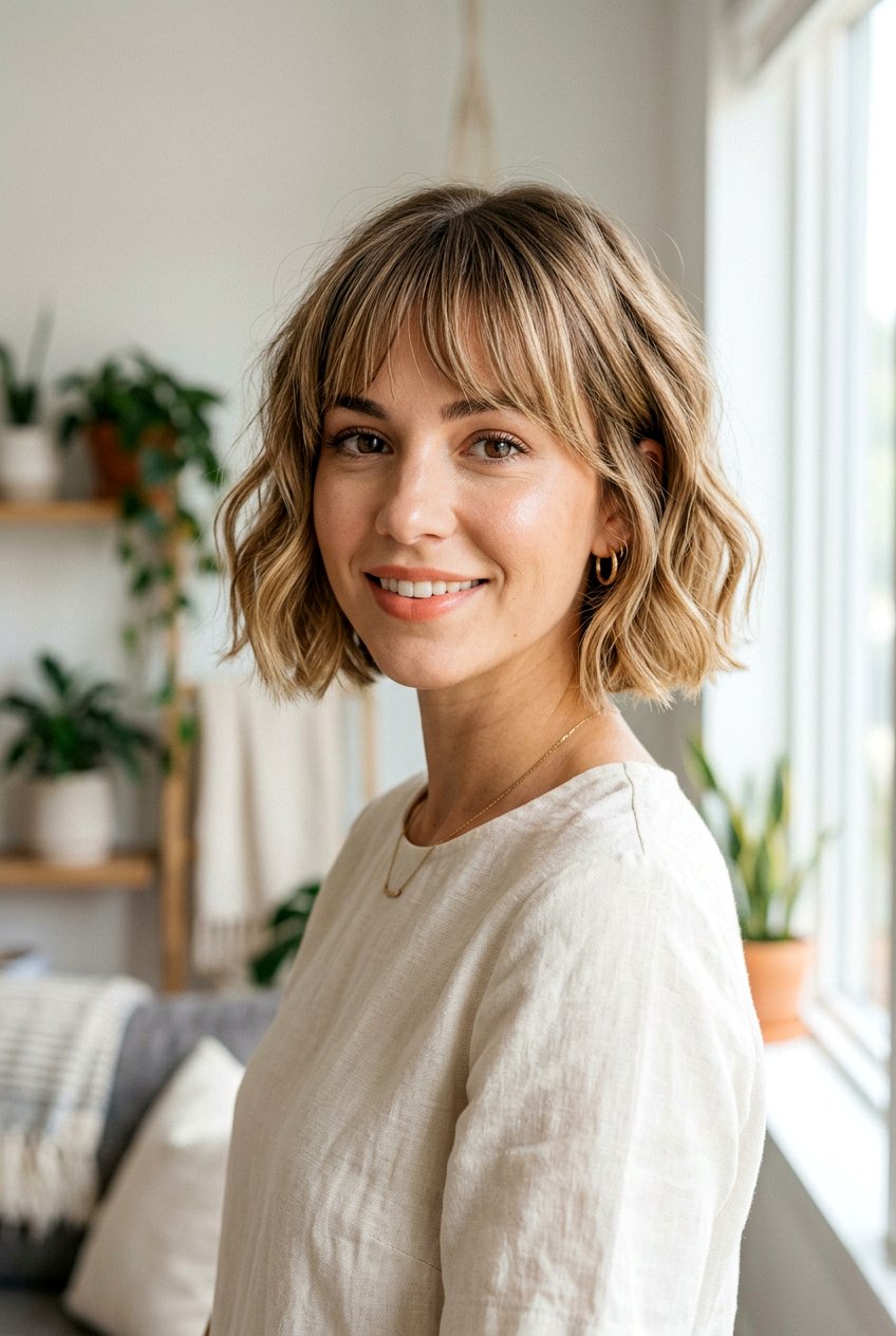 20 Gorgeous Short Blunt Bob with Bangs Ideas to Try Now