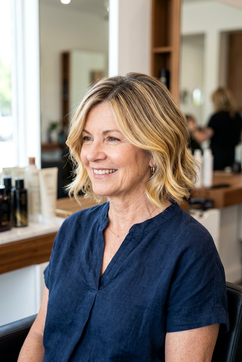 Short Bob Blonde Balayage For Older Women - 20 mature women blonde balayage ideas - 20 mature women blonde balayage ideas