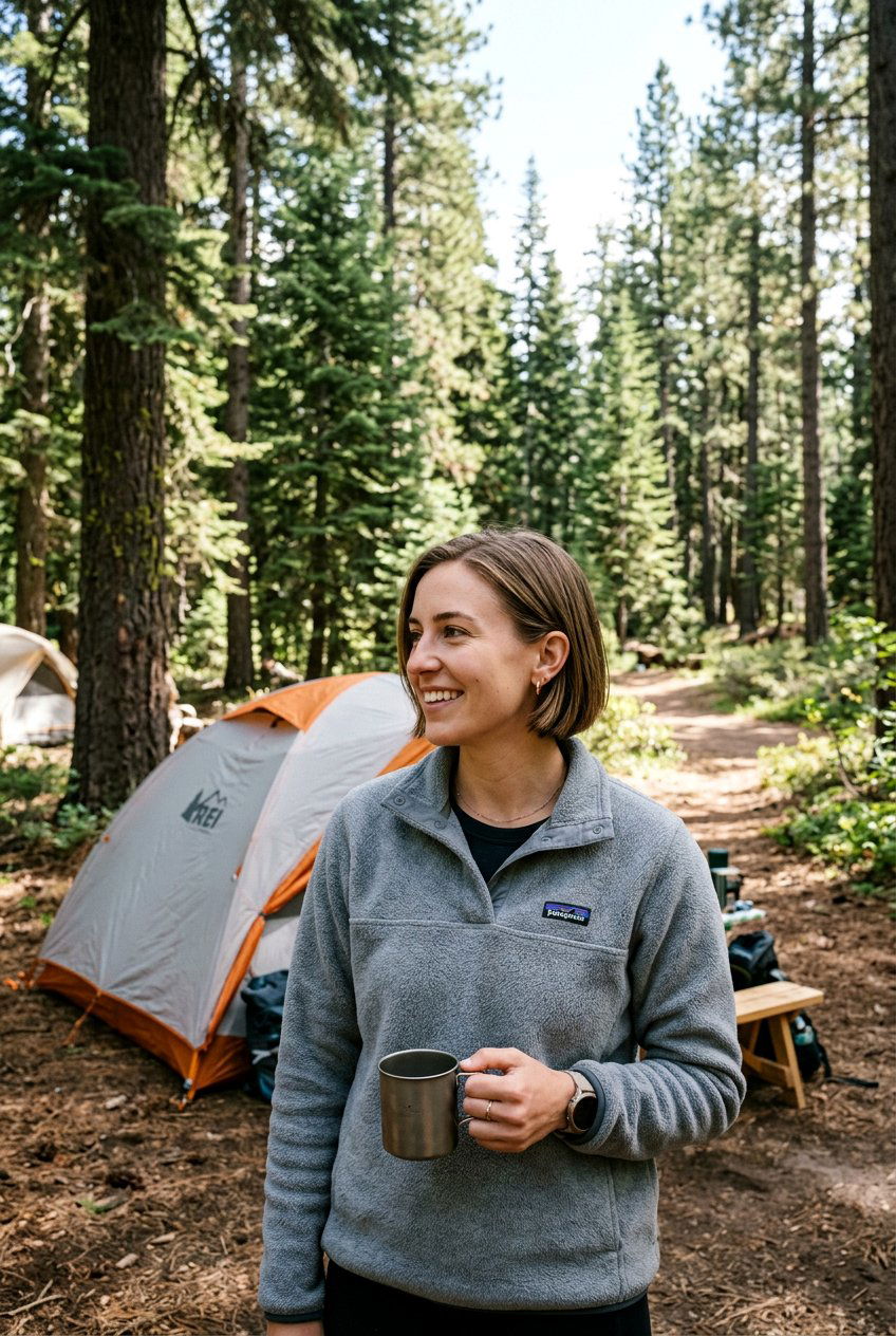 Short Bob Camping Hairstyle - 20 camping hairstyles for women - 20 camping hairstyles for women