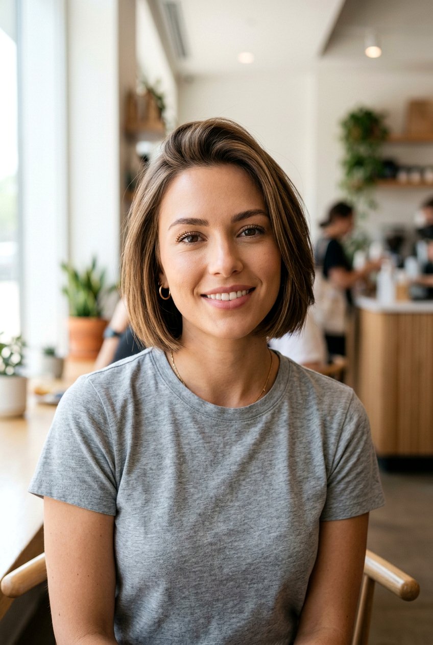 Short Bob For Oval Face - 20 flattering bob for oval face - 20 flattering bob for oval face