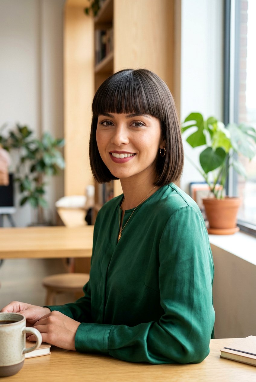 Short Bob With Bangs - 20 mature women short haircut ideas - 20 mature women short haircut ideas