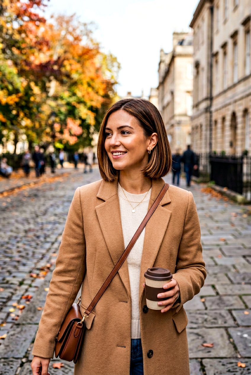 Short Bob With Chestnut Balayage - 20 autumn chestnut brunette balayage - 20 autumn chestnut brunette balayage