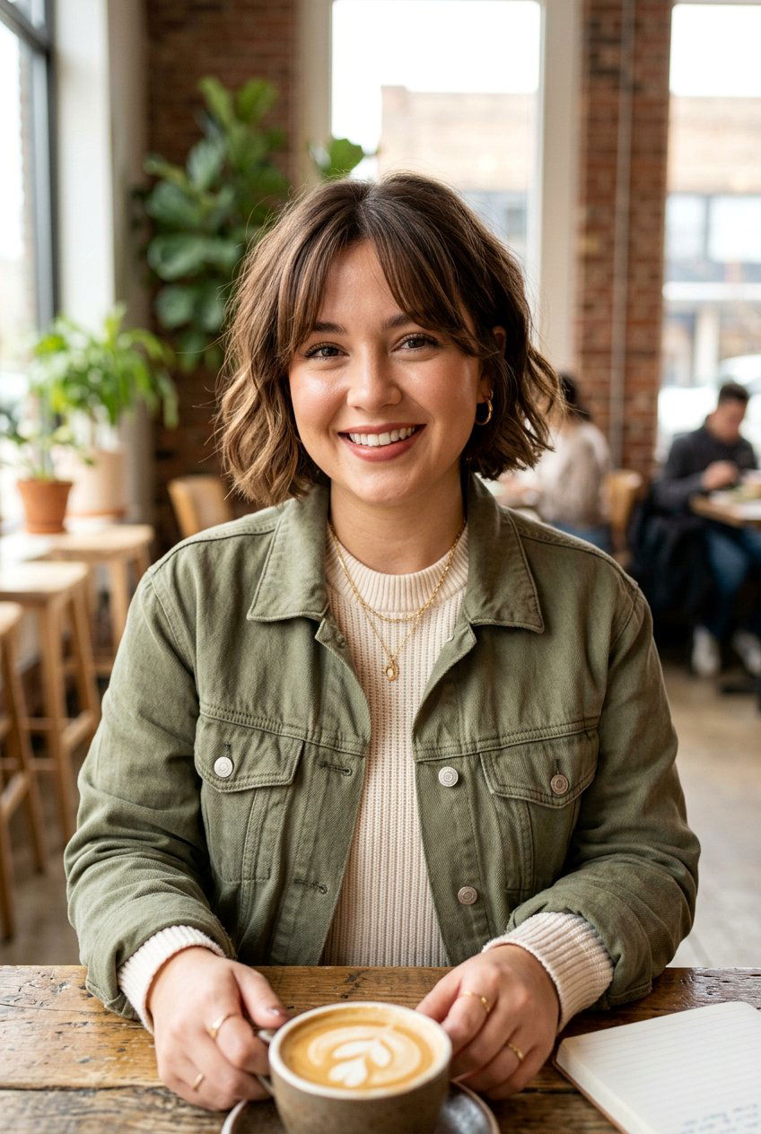 Short Bob With Curtain Bangs For Round Face - 20 best short haircut for round face - 20 best short haircut for round face